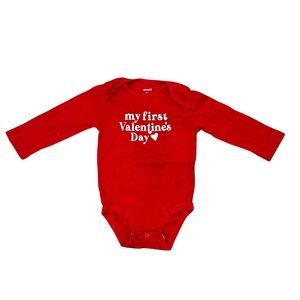 Carter's Red Valentine's Day Bodysuit